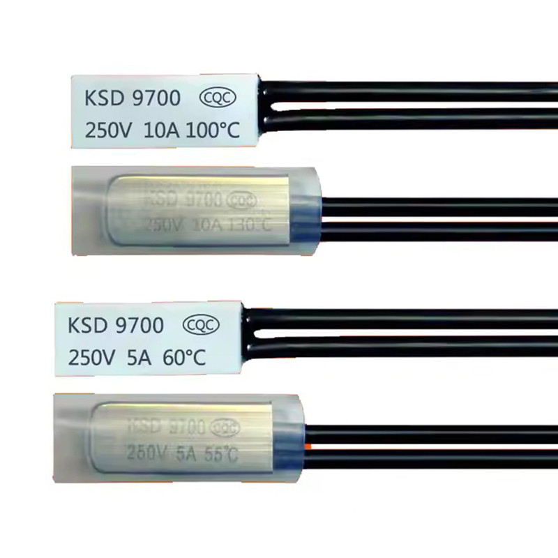 KSD9700 -uudelleenlähetettävä lämpökytkimen termostaatin lämpötilansuoja