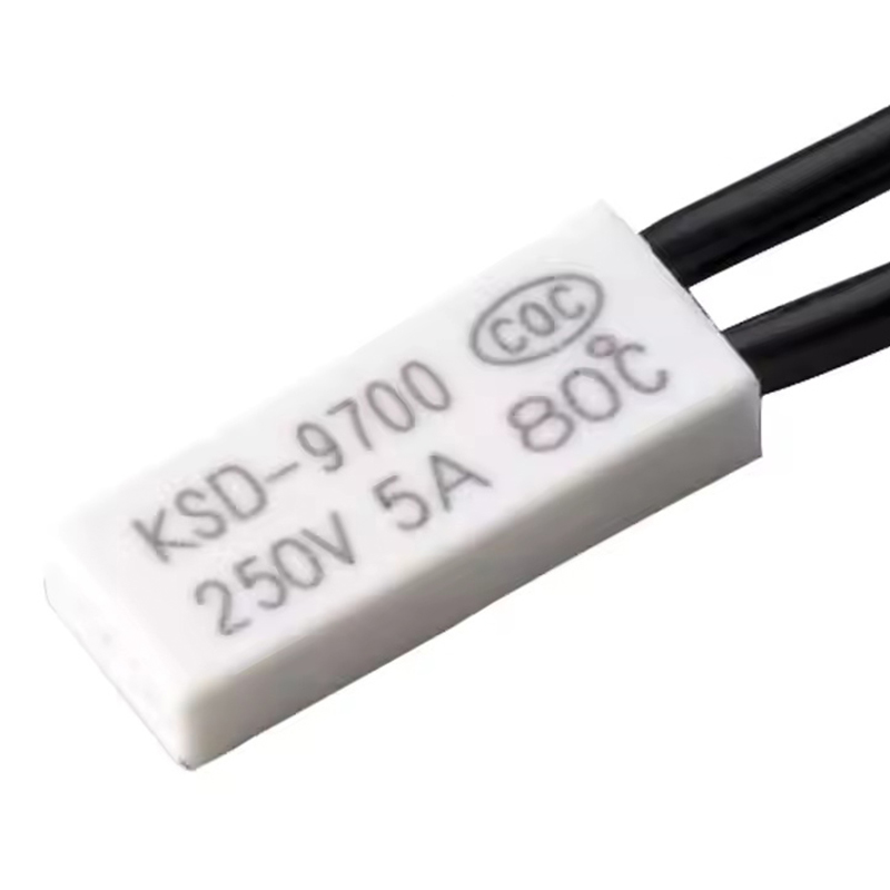 KSD9700 -uudelleenlähetettävä lämpökytkimen termostaatin lämpötilansuoja